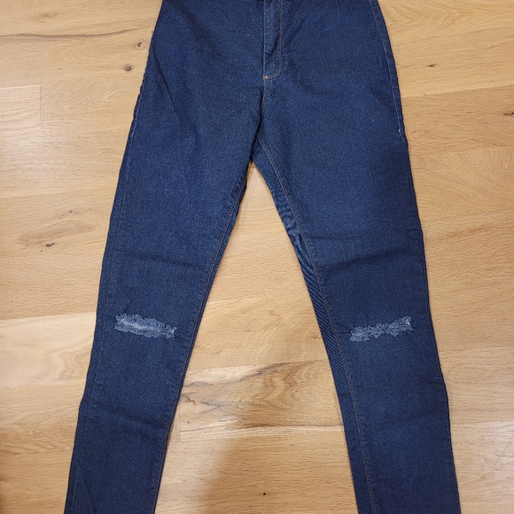 Nicki Minaj High Rise Distressed Jeans - Picture 4 of 6